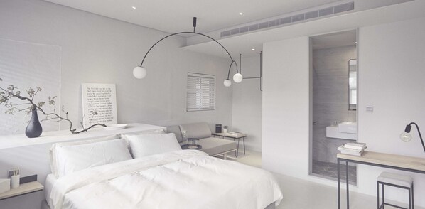 시그니처 펜트하우스 | 고급 침구, 책상, 다리미/다리미판, 무료 WiFi