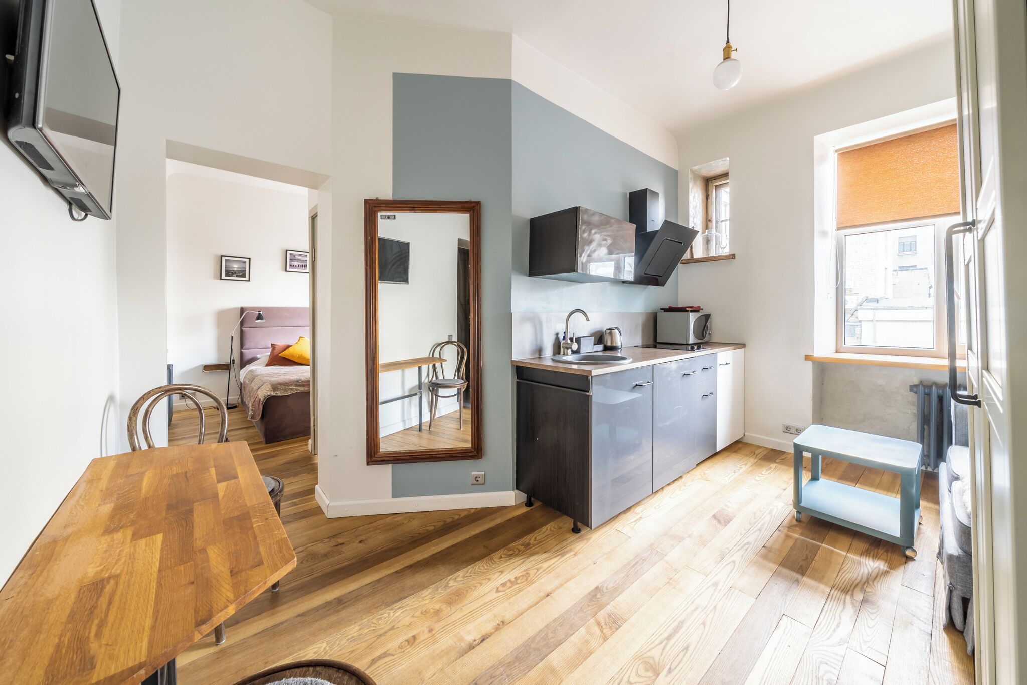 Design apartment 12.1 | Living area | LED TV