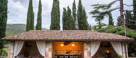 Fassade der Unterkunft