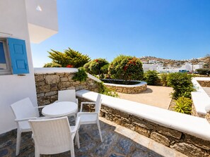 Terrace/patio - Eleftheria Hotel (Mykonos)