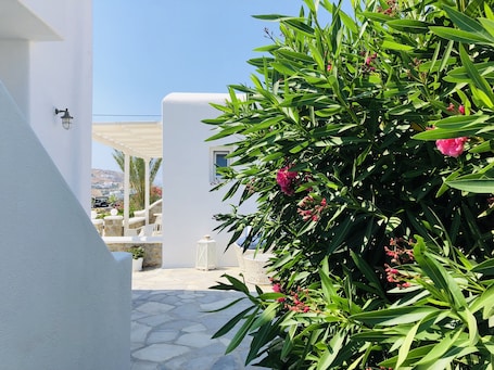 Giardino. Eleftheria Hotel