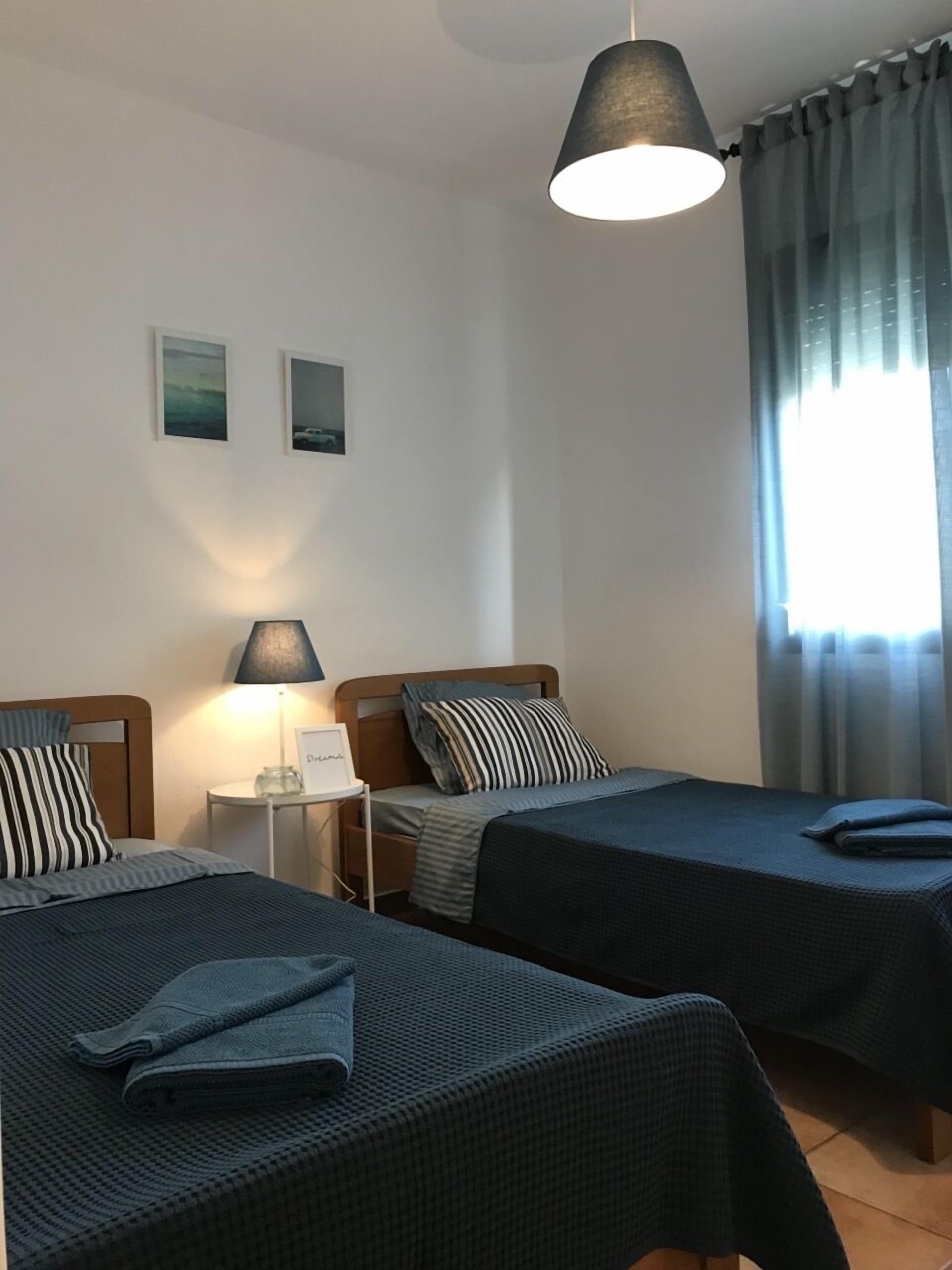 复式, 海景 (Maisonette) | 办公桌、遮光窗帘、隔音、熨斗/熨衣板