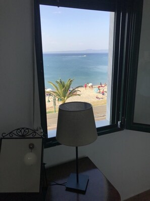 Blick von der Unterkunft