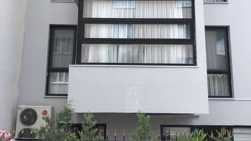 Fassade der Unterkunft