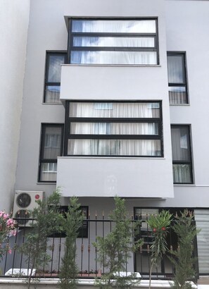 Fassade der Unterkunft