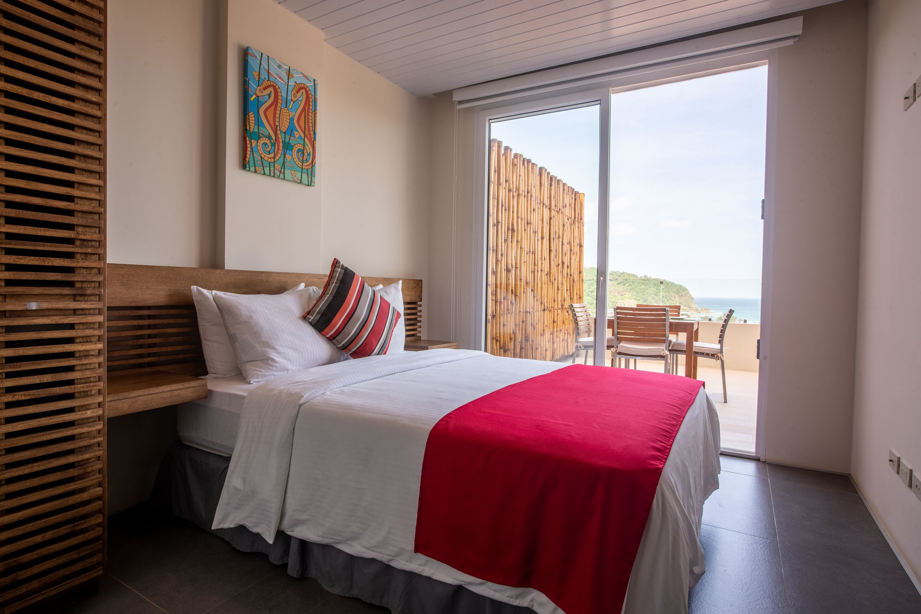 Exclusive Apartment, 2 Bedrooms, Private Pool, Sea View | Premium bedding, individually decorated, individually furnished