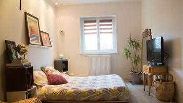 2 slaapkamers, internet, beddengoed