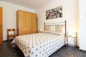 2 habitaciones, wifi gratis y ropa de cama 