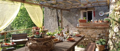Restaurante al aire libre
