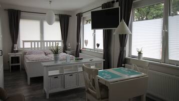 1 habitación, wifi, ropa de cama y acceso para silla de ruedas