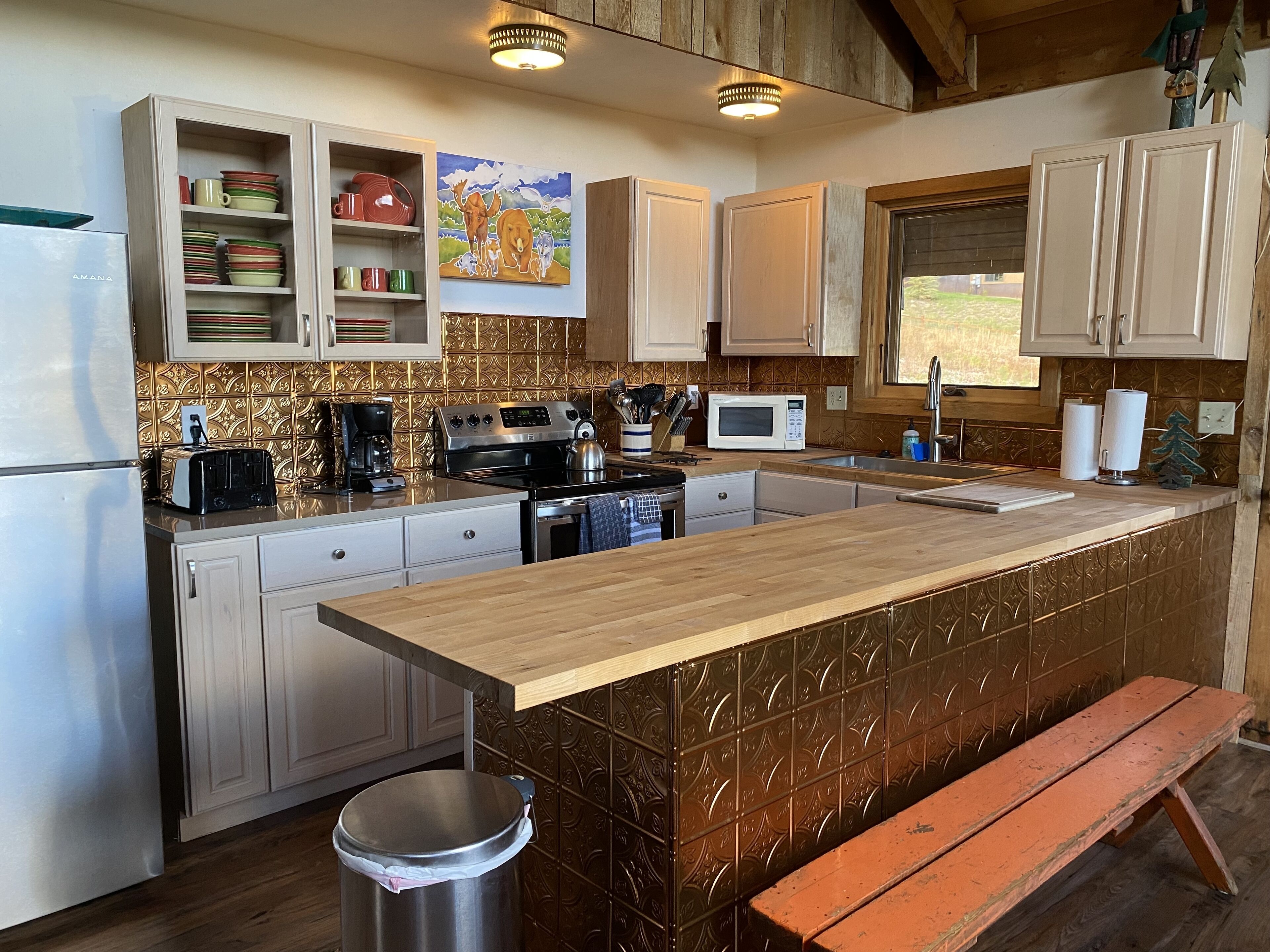 Grandpa's Cabin welcomes the whole crew, sleeps 12!