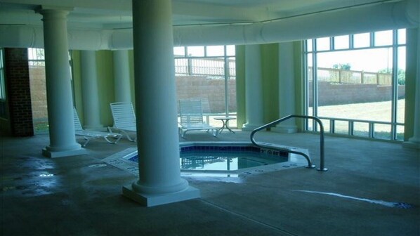 Indoor pool, outdoor pool