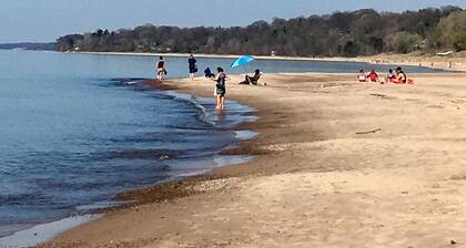 Vaiheet rannalle! Täydellinen perheystävällinen tila.