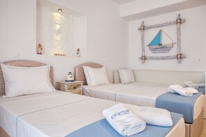 2 bedrooms, Egyptian cotton sheets, premium bedding, in-room safe - Crystal Villas (Paros)