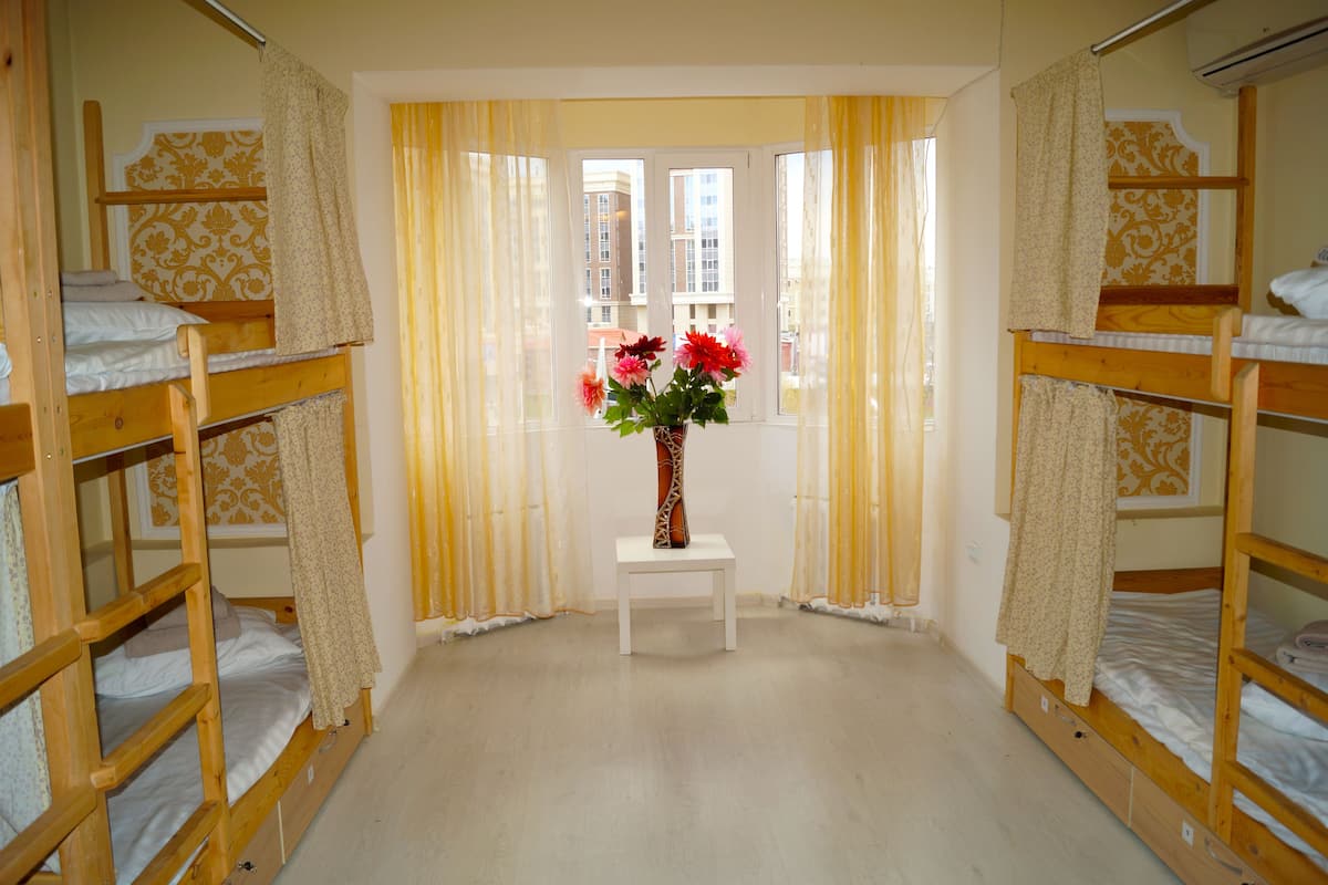 Slaapzaal, gemengde slaapzaal (Bed in 10-bed Room) | Een strijkplank/strijkijzer, gratis wifi