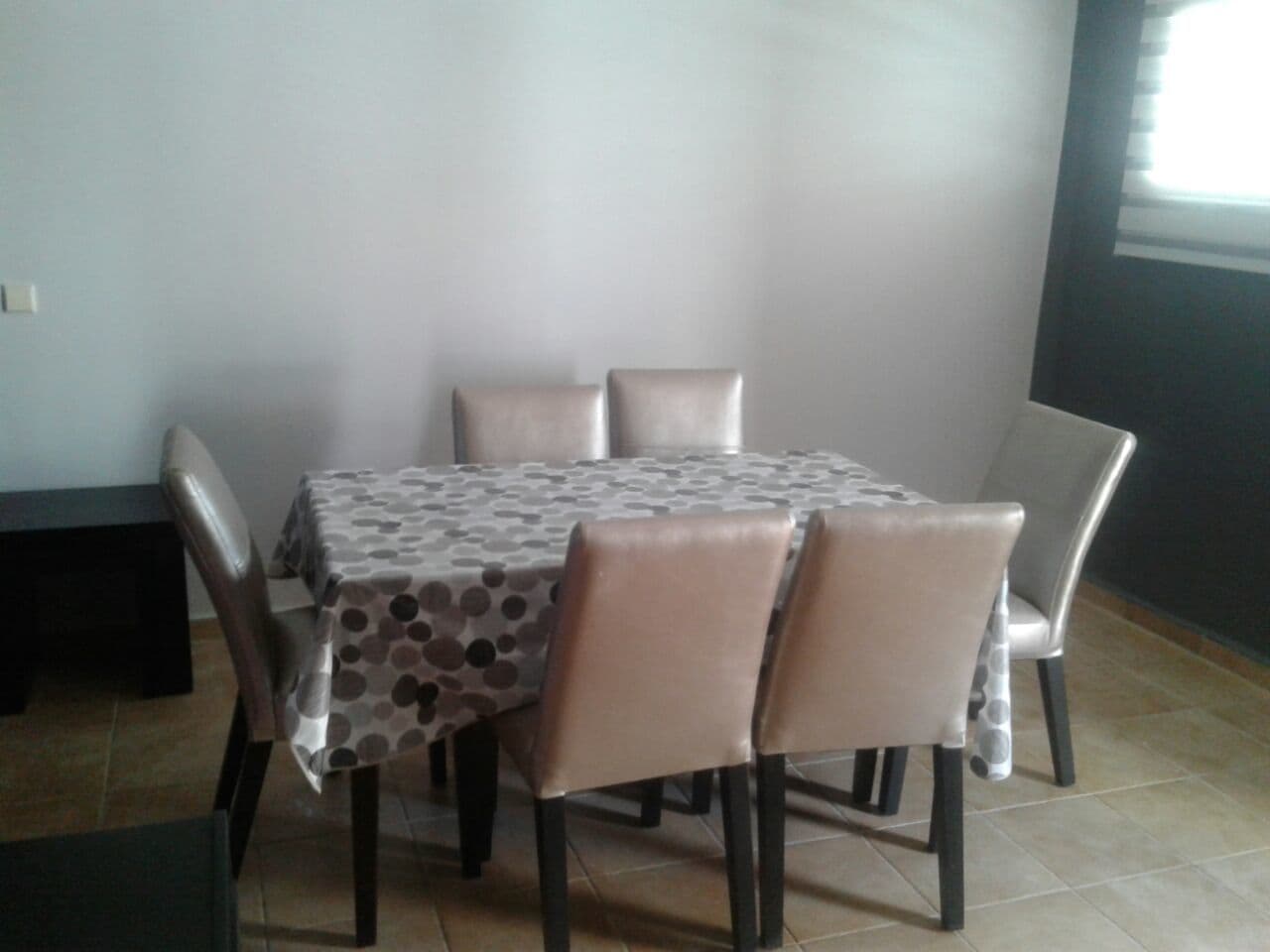 Opções para refeição no quarto