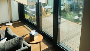 奢华公寓, 1 间卧室 | 1 多间卧室、高档床上用品、客房内保险箱、熨斗/熨衣板