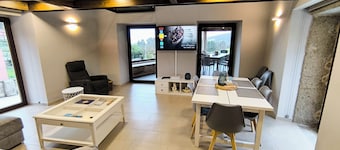 Casa completa con il meglio di un ambiente rurale ea solo 1 km dalla spiaggia