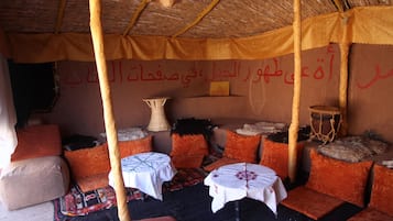 Breakfast, lunch, dinner served; Moroccan cuisine