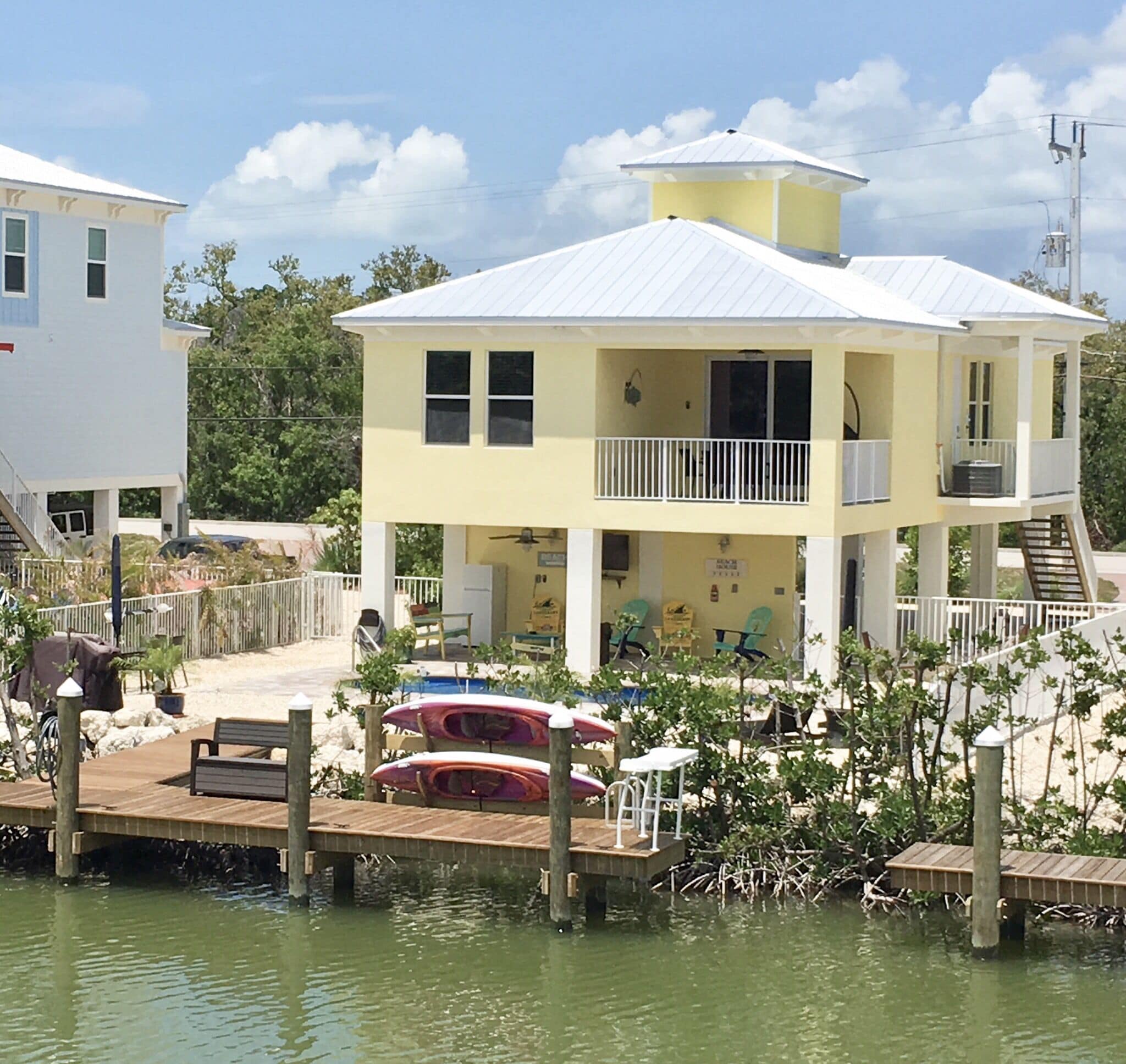 Sombrero Beach Home on Canal with Private Dock and Heated Pool