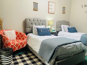 3 chambres, fer et planche Ă repasser, Wi-Fi gratuit, draps fournis
