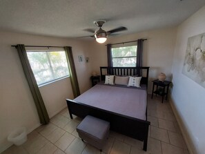 2 dormitorios, tabla de planchar con plancha, wifi gratis y ropa de cama
