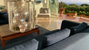 Living area - Villa Vista spectacular house in Platja d'Aro with sea views and private pool (Platja d'Aro)