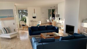 Living area - Villa Vista spectacular house in Platja d'Aro with sea views and private pool (Platja d'Aro)