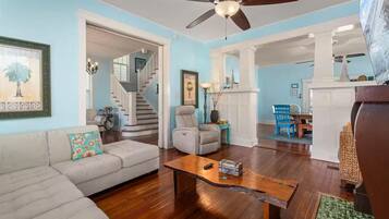 Smart TV, video games, DVD player, books