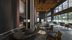 Sala de estar en el lobby