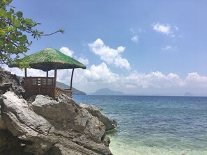 Playa privada, snorkel, kayak