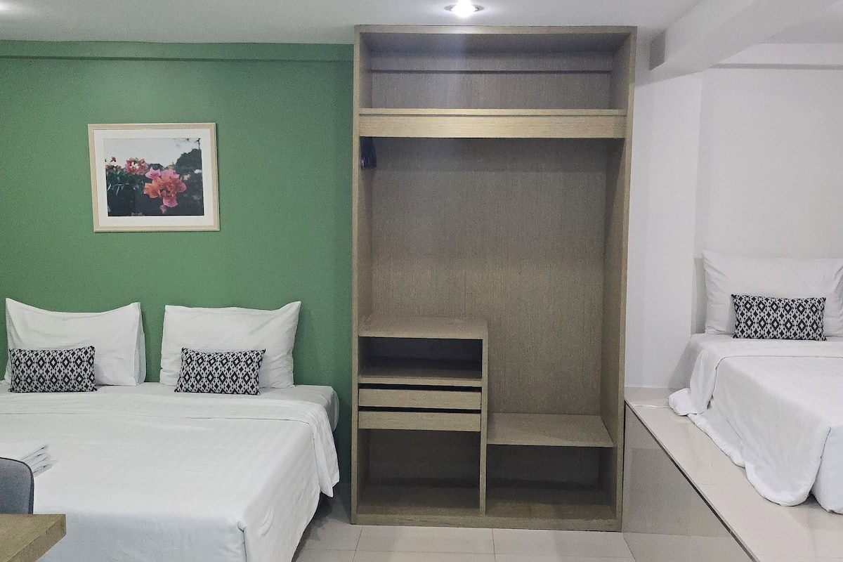 Standard Triple Room - Building 1 | 1 bedroom, blackout curtains, free WiFi, bed sheets