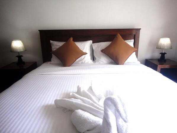 Apartemen Deluks, 2 kamar tidur, pemandangan gunung | 2 kamar tidur, meja kerja, dan Wi-Fi gratis