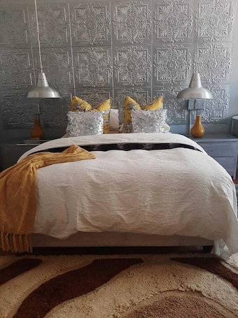 1 habitación y ropa de cama de alta calidad