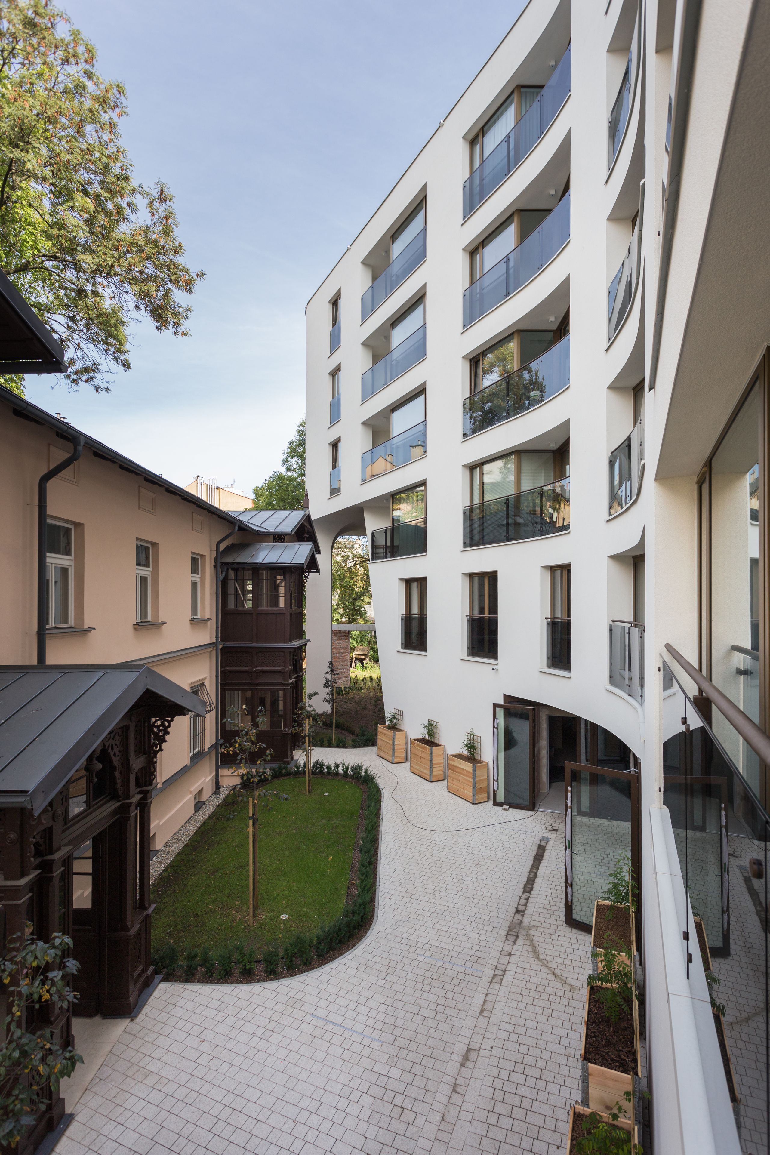 Apartamento luxo, 1 quarto, para não fumantes, sacada (Rakowicka 15a  Street) | Vista para o pátio