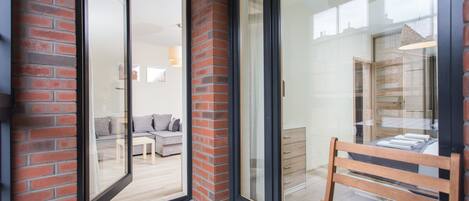 Deluxe Suite, 1 Bedroom, Courtyard Area (Lubicz 17 Street) | Balcony