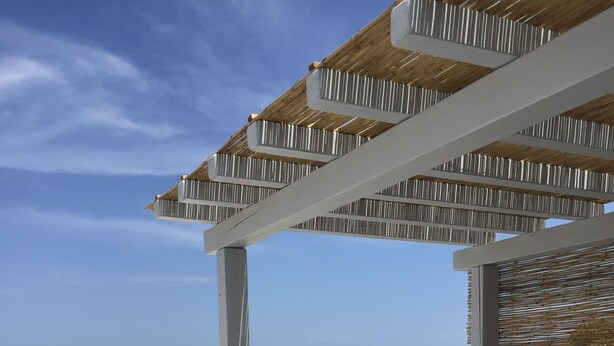 Elite Villa, 3 Bedrooms, Sea View, Beachside | Terrace/patio - Marquise Residence (Mykonos)
