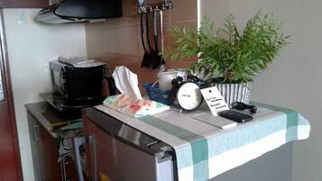 1 Bedroom Unit | Private kitchen | Full-size fridge, microwave, stovetop, dishwasher
