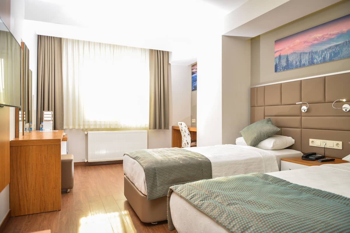 Kamar Twin Standar | Minibar, brankas, meja kerja, dan kedap suara