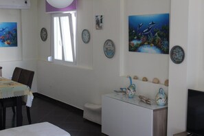 Living area - Natalia Maisonettes (Thasos)