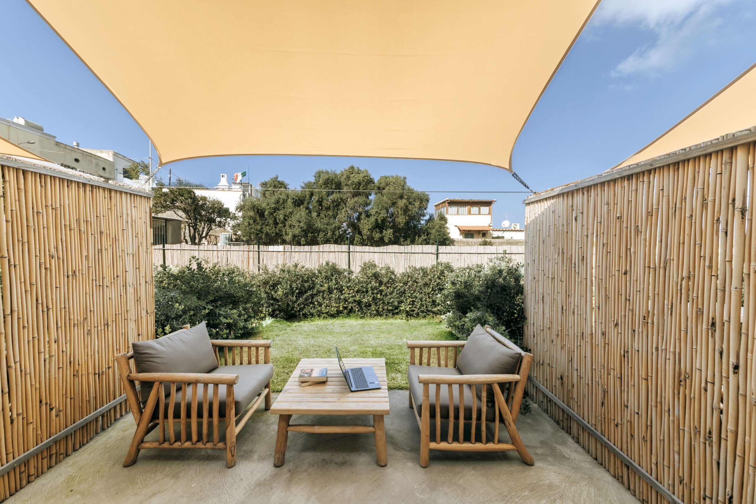 Quarto casal luxo | Terraço/pátio