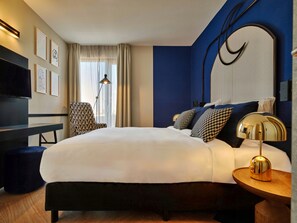 客房內保險箱、隔音、熨斗/熨衣板、免費無線上網