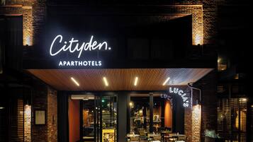 Voorkant van accommodatie