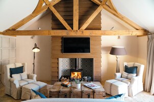 独特村舍, 1 间卧室, 独立浴室, 庭院景观 | 高档床上用 品、熨斗/熨衣板、免费 WiFi、床单