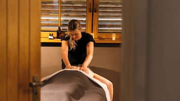 Couples treatment room(s), hot stone massages, deep-tissue massages