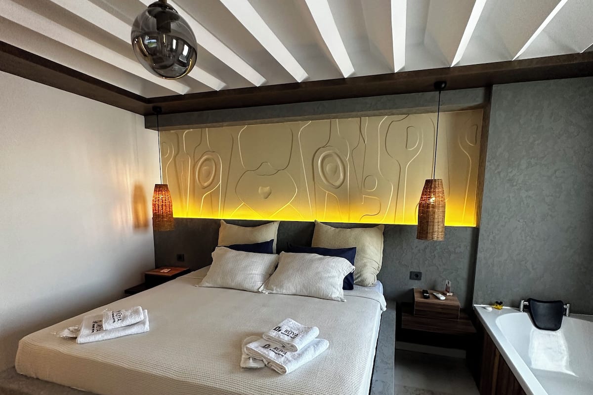 Deluxe Studio Suite | Minibar, desk, blackout drapes, free WiFi