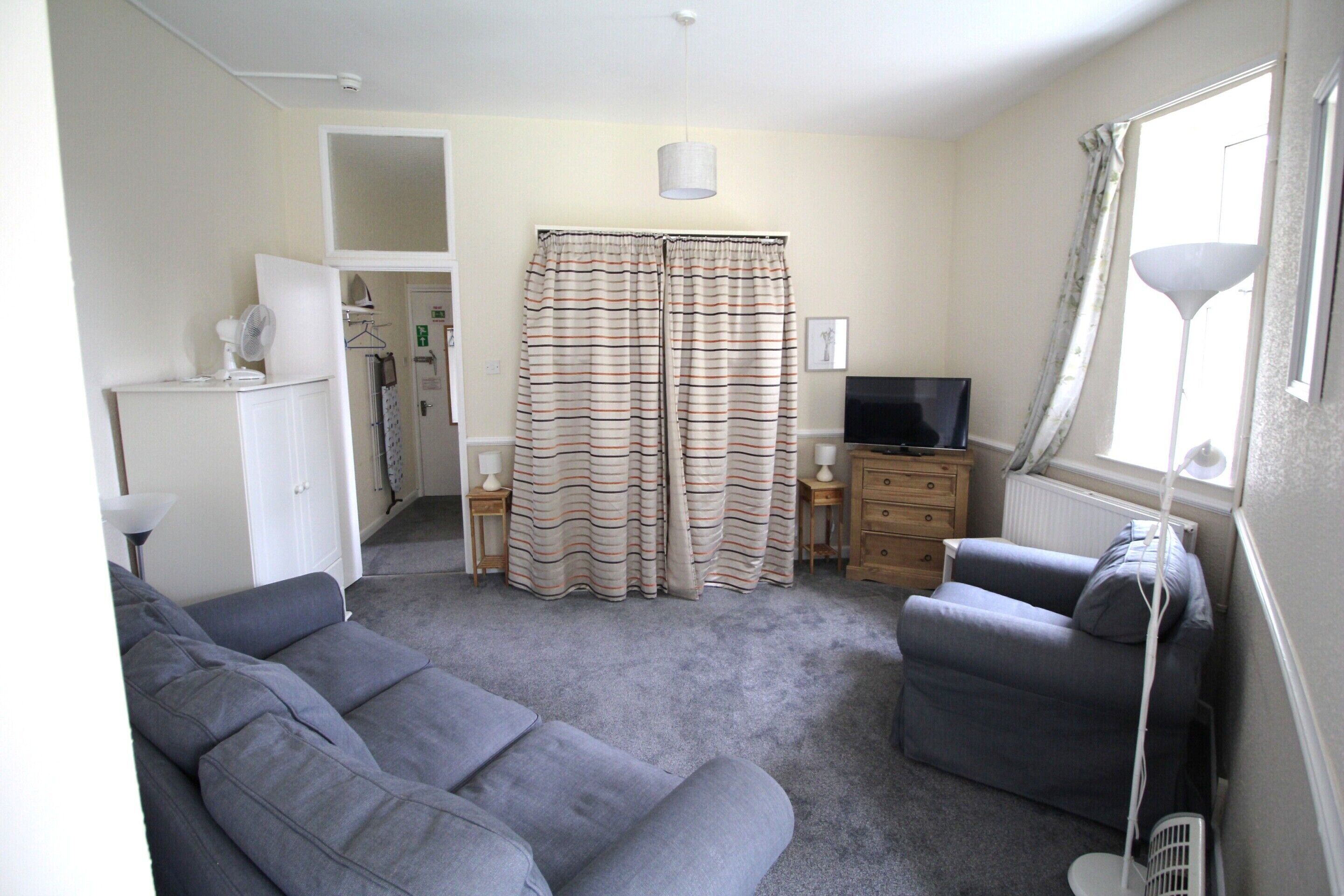 Svit Comfort - eget badrum - utsikt mot trädgården (Apartment 1) | Lounge