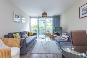 Deluxe appartement, privébadkamer | Lounge