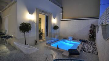Suite Junior, piscina privata | Vasca idromassaggio