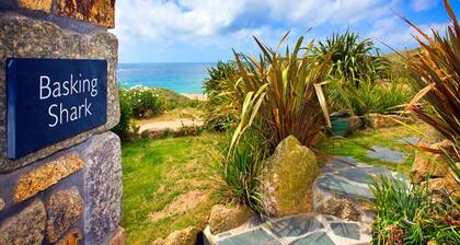 Basking Shark, Beach Cottage, Superb Sea Views